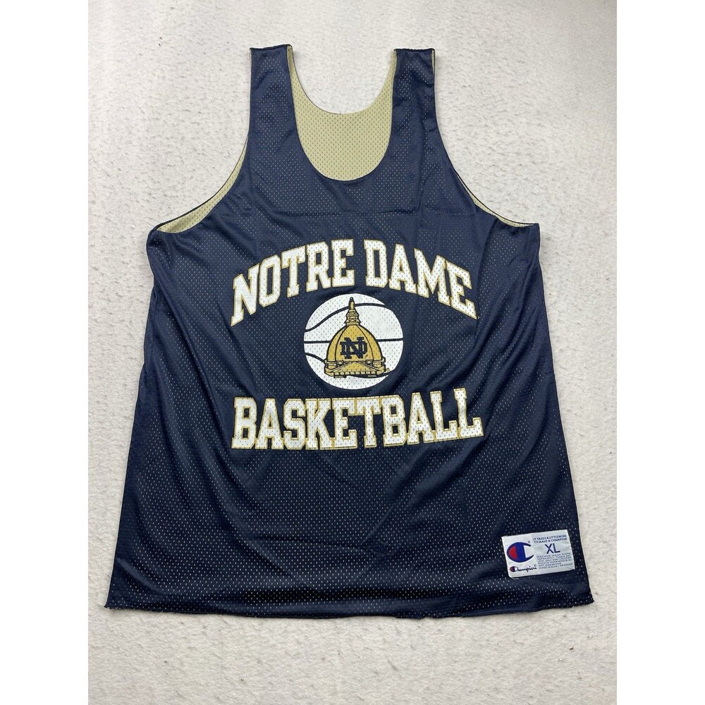 Vintage Notre Dame Fighting Irish Men’s XL Champion 90’s Basketball NCAA Jersey